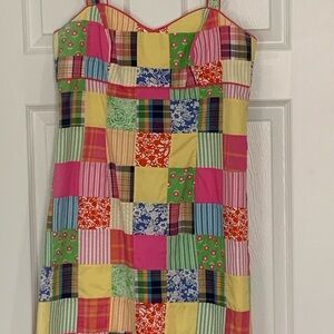 Vintage Lily Pulitzer patchwork dress